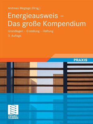 cover image of Energieausweis--Das große Kompendium